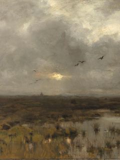 Gemälde vom Moor