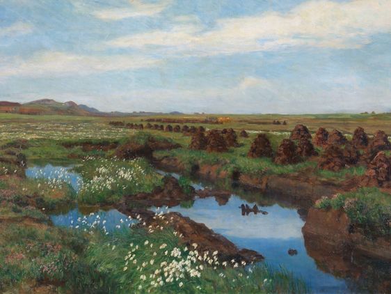 Gemälde vom Moor