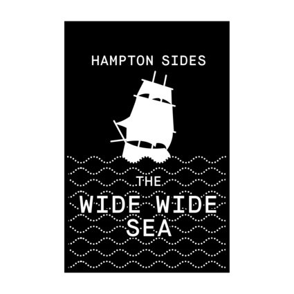 Grafik des Covers von "The wide wide sea"