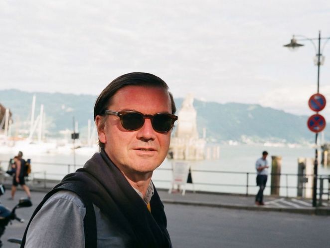 Eckhart Nickel in Linau am Bodensee.