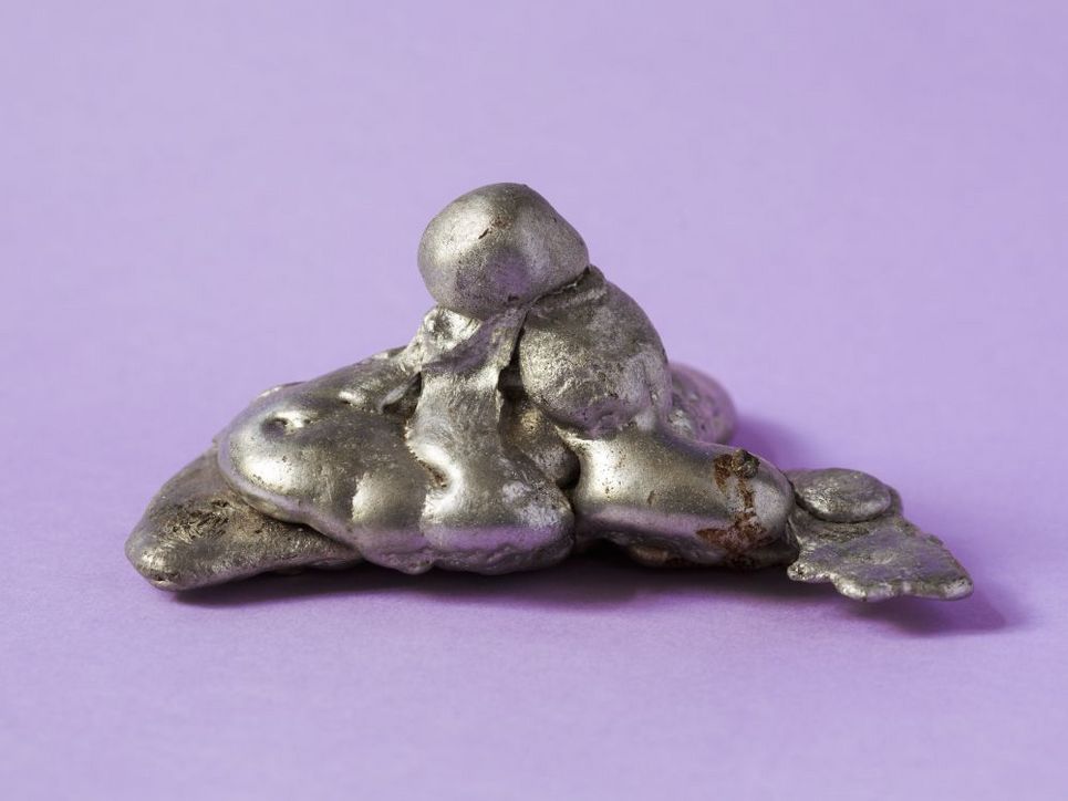 Ein Blob Aluminium.