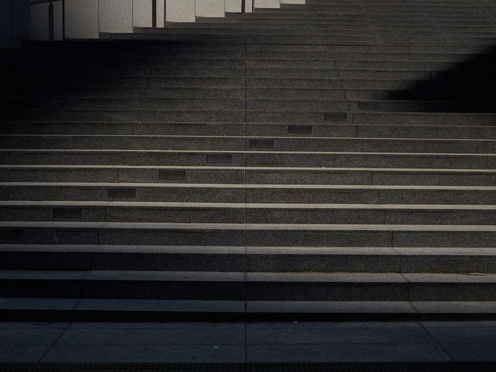 Breite Treppe