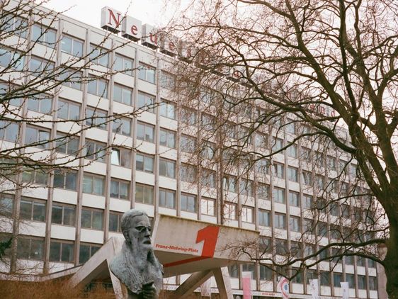 Das Gebäude der Druckerei »Neues Deutschland«