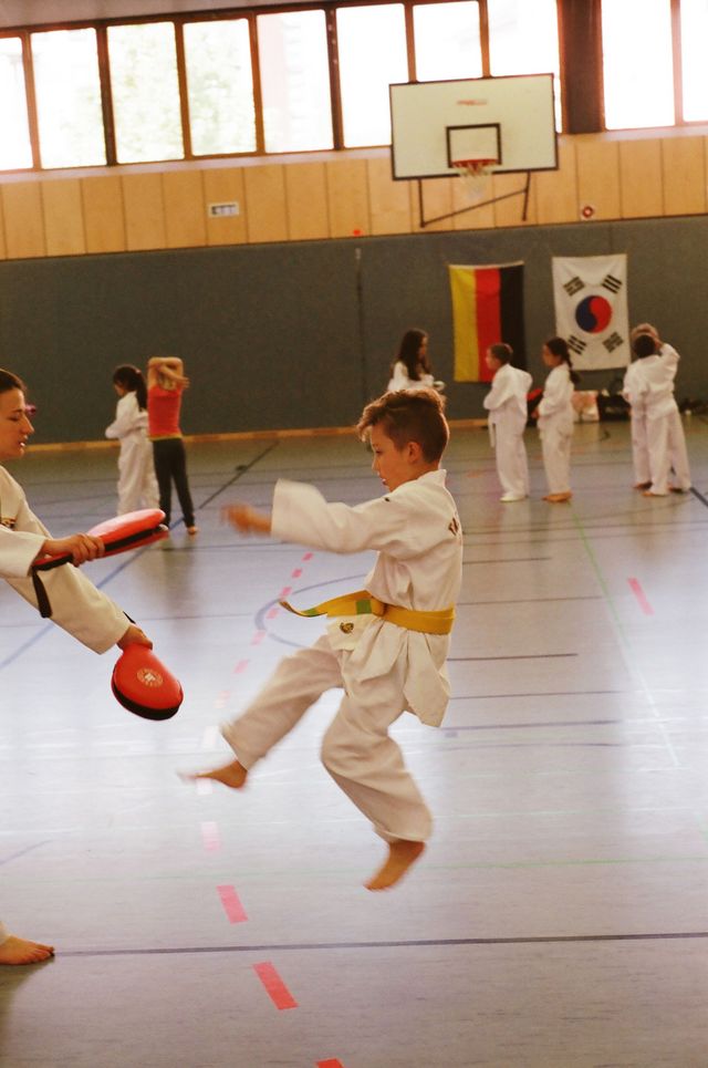 Kuba meim Kampfsport-Training.