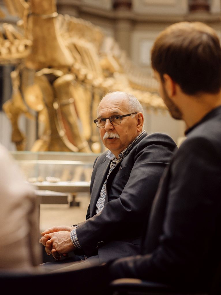 Matthias Kleiner während des Interviews.