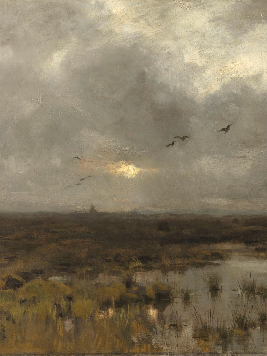 Gemälde vom Moor