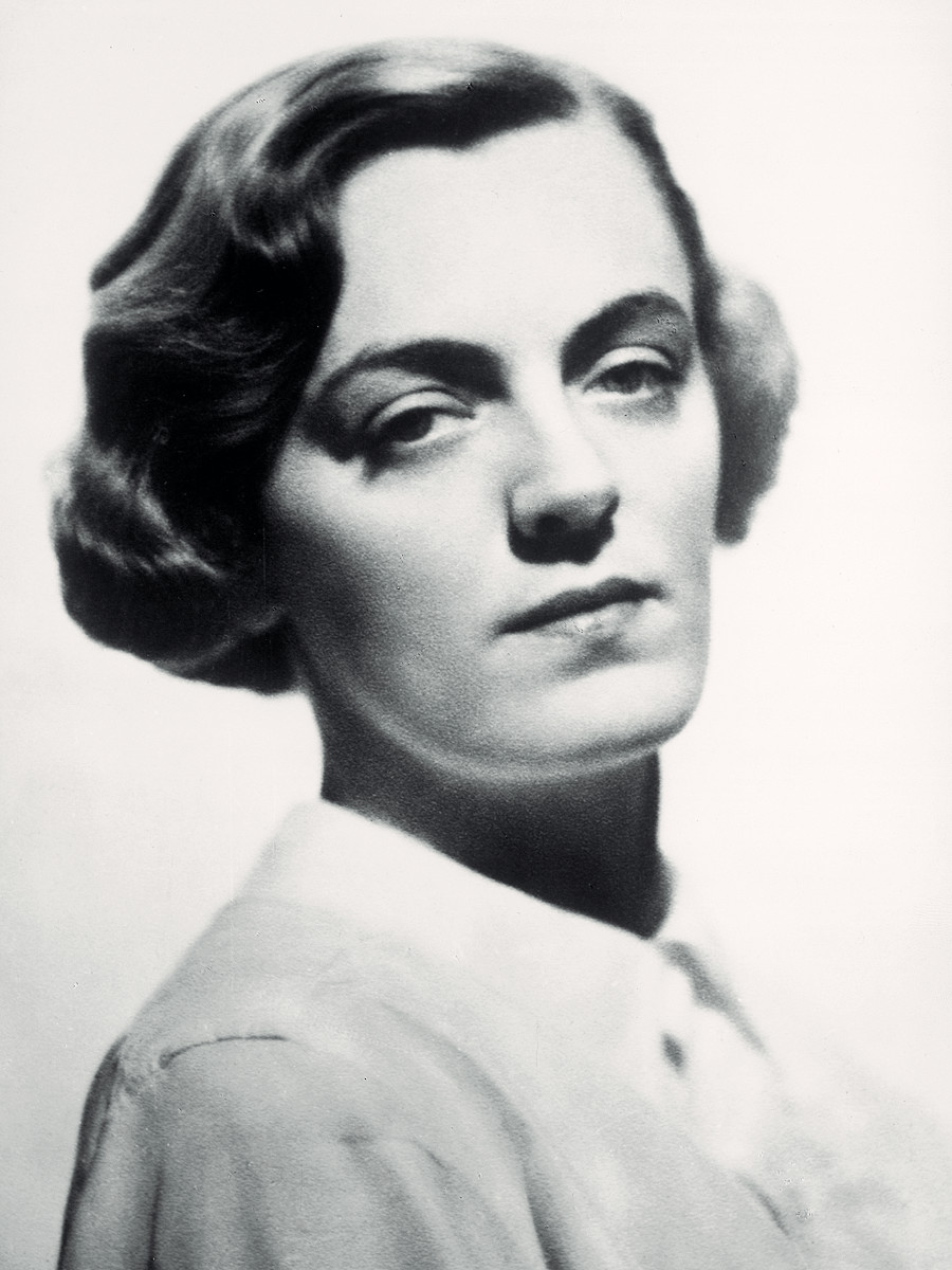 Porträt von Maria Daelen in schwarzweiß