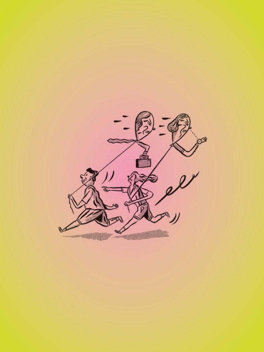 Illustration spielender Kinder.